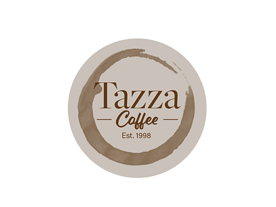 Tazza Coffee Logo Design design