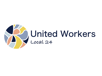 United Workers Logo branding design icon illustration illustrator logo typography