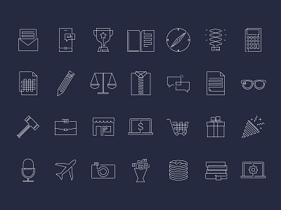 Lawyer icon set cashflow compass contracts icons lawyer legal lineart money party scale tax