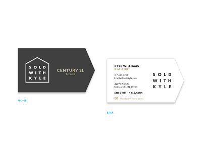 Realtor Business Card Concept balance businesscards century 21 futura home house logo real estate realtor sold