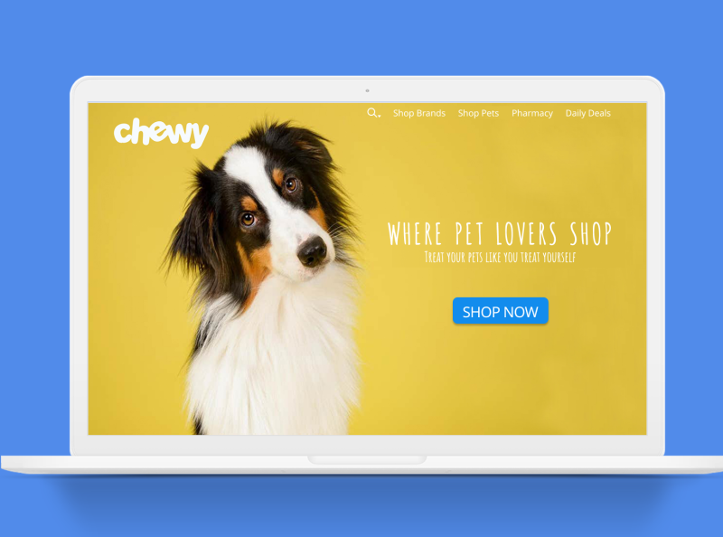 chewy pet website