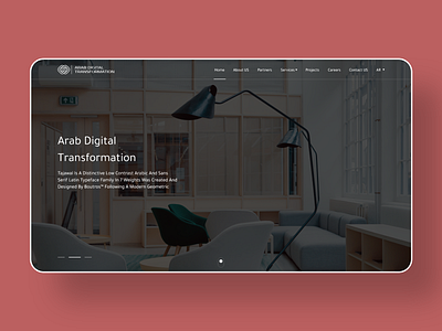 Arab Digital Transformation Company website adobe xd agancy animation art branding company design development mobile mobile design mobile development typography ui ui design ux ux design web development website design