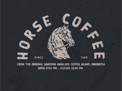 Illustration "HORSE COFFE"