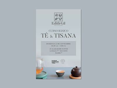 Edith Gil Print Design design graphic design logo mexico print design san luis potosi sommelier tea
