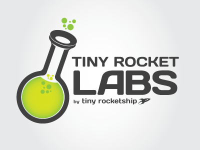 Rocket Labs Logo logo tiny rocketship web