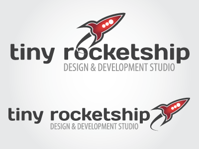 Tiny Rocketship Logo v2 logo tiny rocketship web