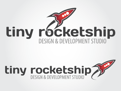 Tiny Rocketship Logo v2