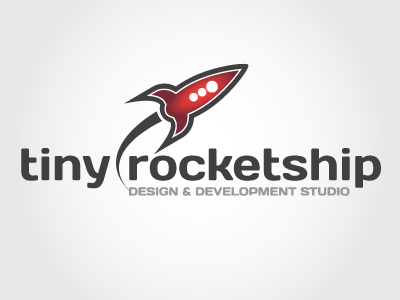 Tiny Rocketship Logo v2 variation logo tiny rocketship web