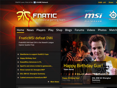 Fnatic fnatic gaming online professional