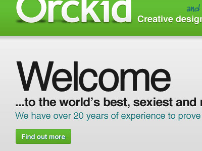 Orckid agency design marketing welcome