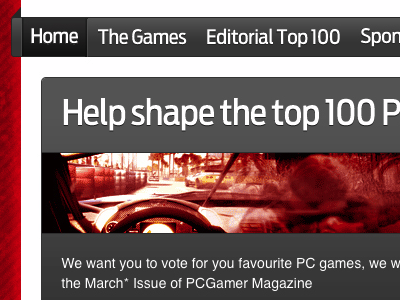 PCGamer Top 100 gaming microsite pc pc gamer