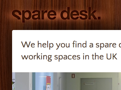 Spare Desk SIte desks logo website