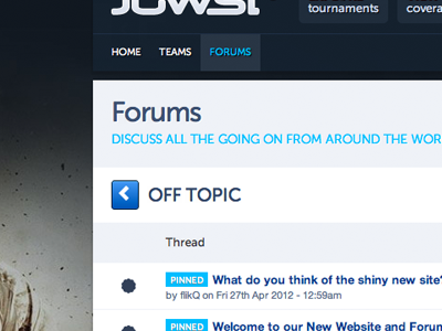 Jowst Forums Jun 2012 games gaming preview sneak ui webapp