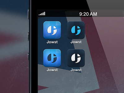 Jowst App Icon, Variations