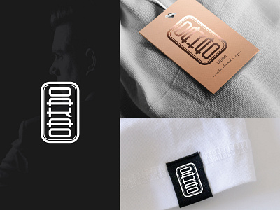 oakao blackandwhite fashion logo logodesign nucleolus taglabel