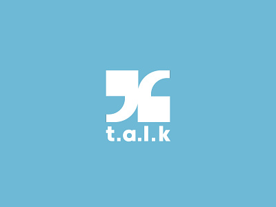 96 talk design dual meaning logo economicallogo logo logodesign minimalismlogo quotation