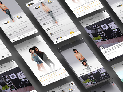 3D Avatar Social Network App Design 3d app avatar feed ios mobile profile shop social