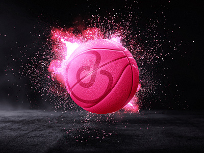 First Shot ball basketball branding debut design dribbble firstshot hello hellodribbble logo