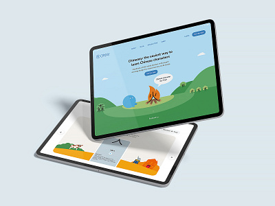 CHINEASY design illustration ui ux webflow experts