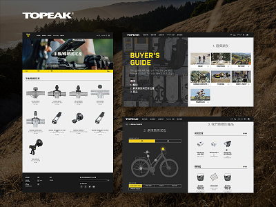 TOPEAK design ui ux