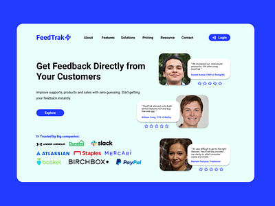 FeedTrak⚡ - Feedback Technology Startup