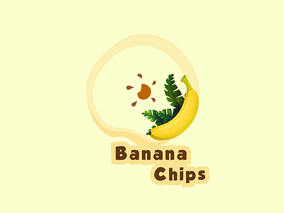 Banana Chips Logo Design