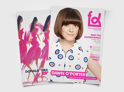 Future Dreams Magazines branding design magazine design print design