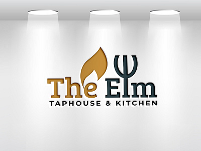 Logo Design creative design eye catching fire flat food house logo logo design minimal minimalist professional restaurant taphouse unique
