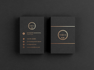 Business Card Design by Samira24 on Dribbble