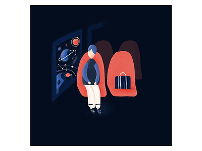 Passenger abstract bomb galaxy illustration instagram motion passenger window