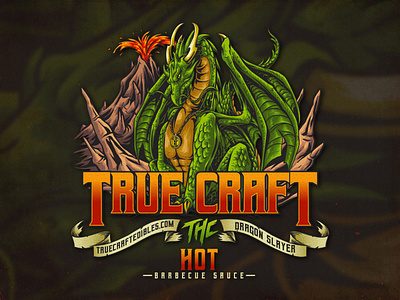 True Craft Dragon Slayer barbecue sauce