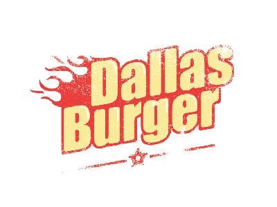 Dallas Burger branding burger dallas foundation logo