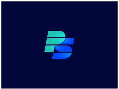 PS - 2016 blue branding design logo logothorns logotype monogram tech