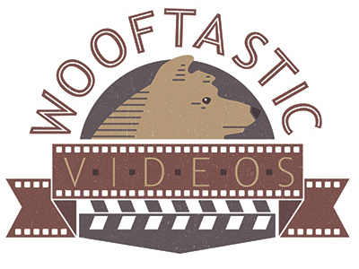 Wooftastic Logo Design design dog graphic design logo logo design video wooftastic