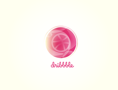 Hello Dribble! design dribble gradient gradient color gradient design gradient icon graphic graphic design hello hellodribble icon illustration logo ui vector