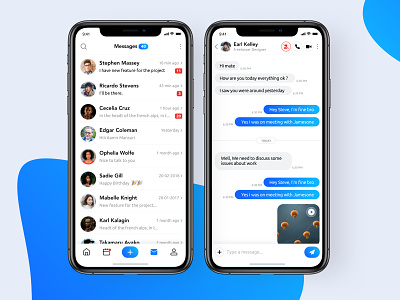 Chat Screens app app design chat chatbot interface ios design minimal mobile app design onexcell sketch social app ui ui design ui ux design ux uxdesign visual interface application wireframe