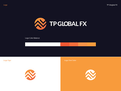 Tp Global FX - Forex Broker brand brand agency brand identity design brand strategy branding agency broker color pallet exploration forex identity logo logo design nagativespace onexcell typeface typography word mark