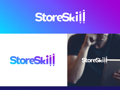 Approved logo for StoreSkill. learn logo platform skill skills skillshare store typo wordmark