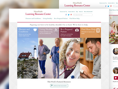 Health Website Homepage v3