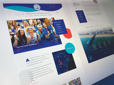 School District Page Templates school web web design