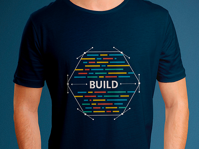 Build t-shirt branding icon programming tshirt design