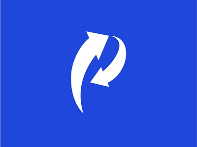 logo p + arrow