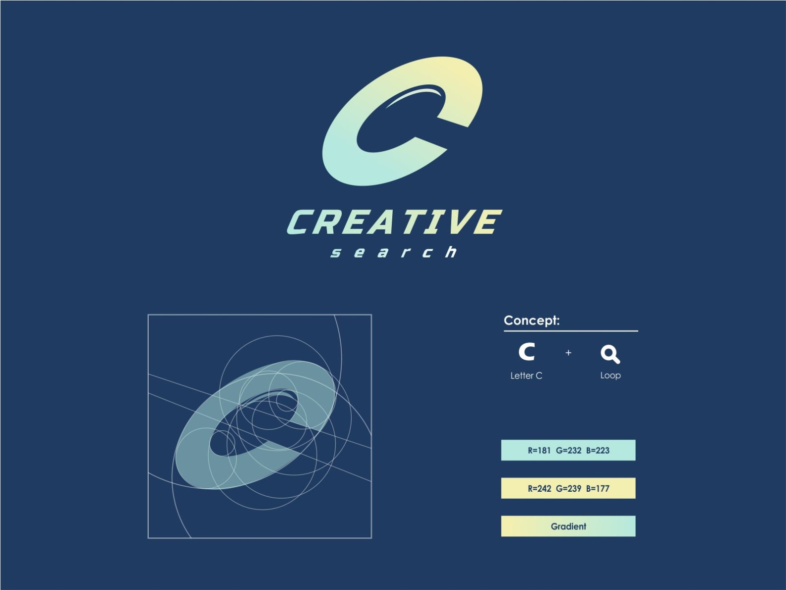 Logo creative search by amrl.id on Dribbble