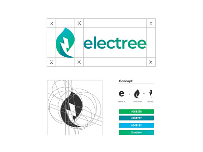 electree electric logo design logocombination logodesign logoelectric logogram logoleaf logonegativespace logos logospace logotree logotype negativespace negativespacelogo