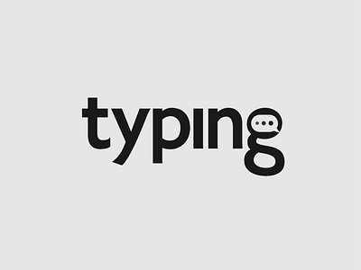 typing wordmark