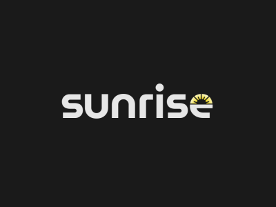 Sunrise Wordmark