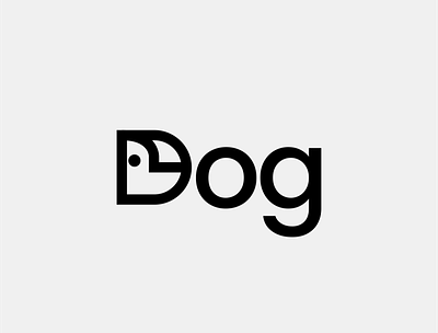 Dog Wordmark branding design doglogo illustration logo logocombination logodog logotype smartlogo wordmark