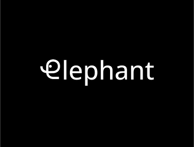 wordmark elephant branding design elephant elephantdesign elephantlogo logo logocombination logodesign logoelephant logogram logotype