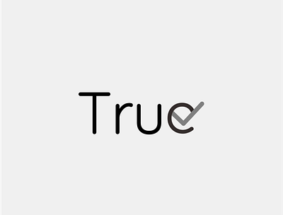 True Wordmark logo