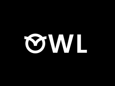 Owl Wordmark Logo animallogo logocombination logodesign owllogo wordmark wordmarklogo